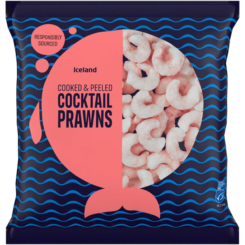 Iceland Cocktail Prawns 425g