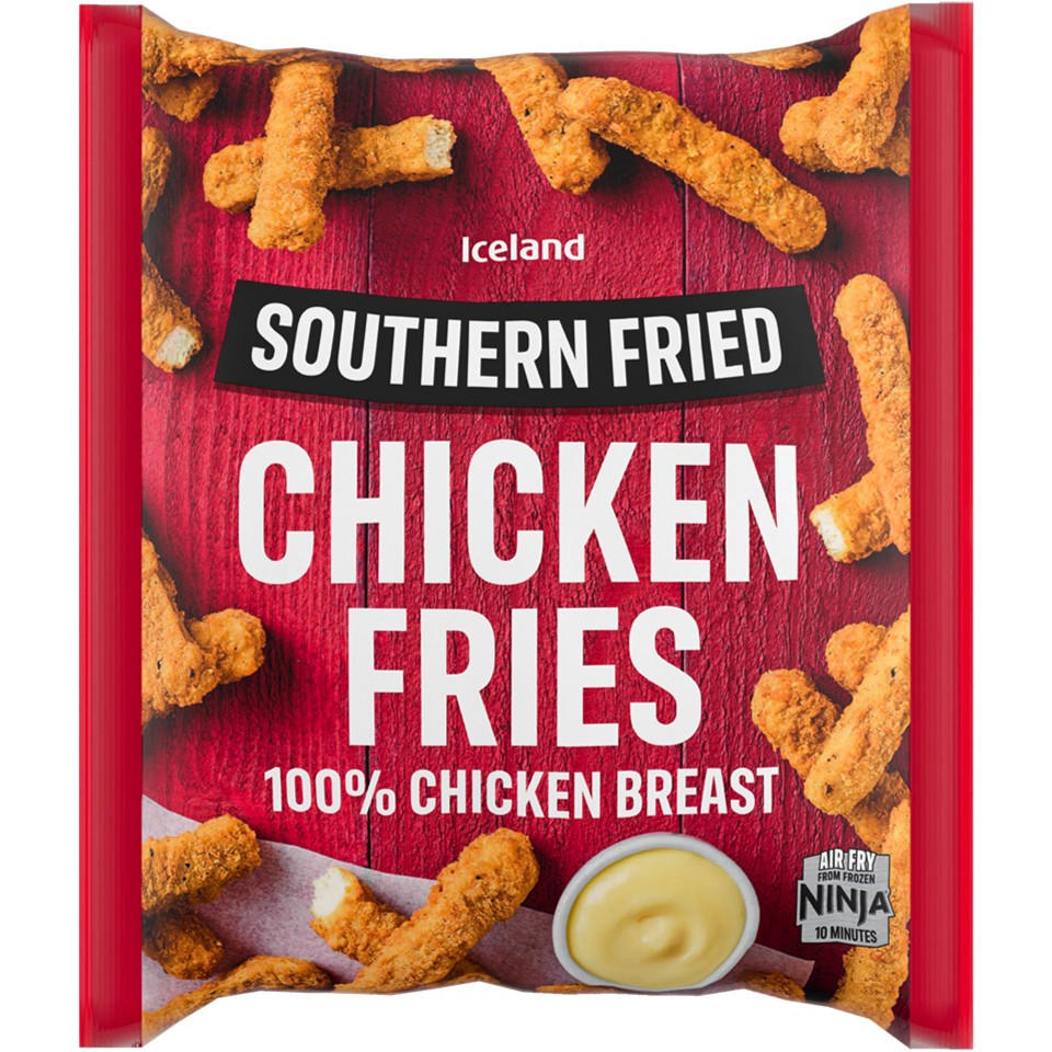 Iceland Southern Fried Chicken Fries 500g