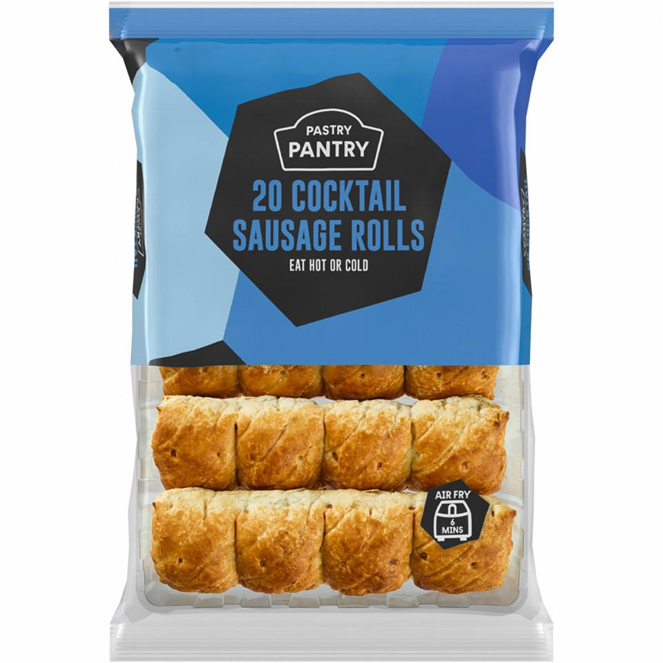 The Pastry Pantry 20 Cocktail Sausage Rolls