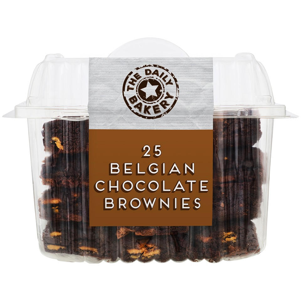 The Daily Bakery Belgian Chocolate Brownies 650g
