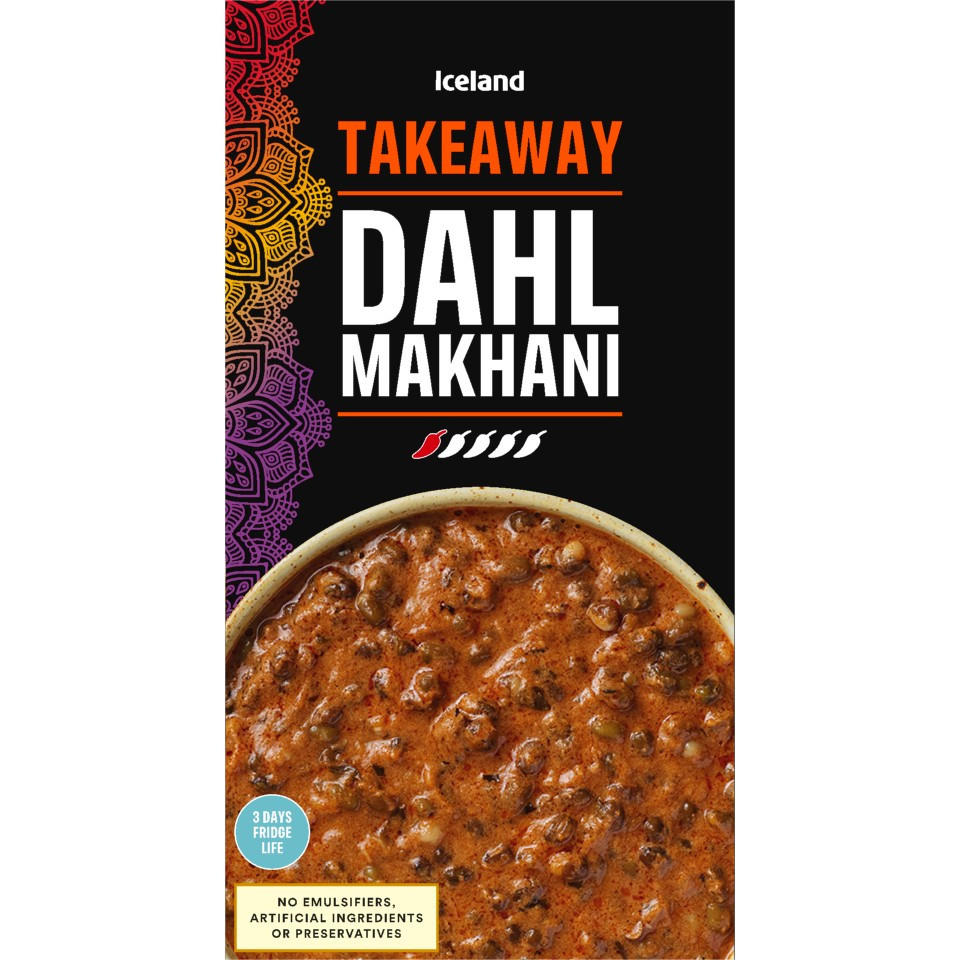 Iceland Takeaway Dahl Makhani 350g