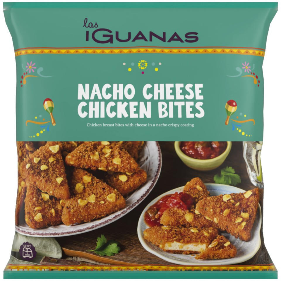 Las Iguanas Nacho Cheese Chicken Bites 500 g