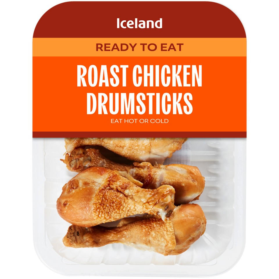 Iceland Roast Chicken Drumsticks 370g