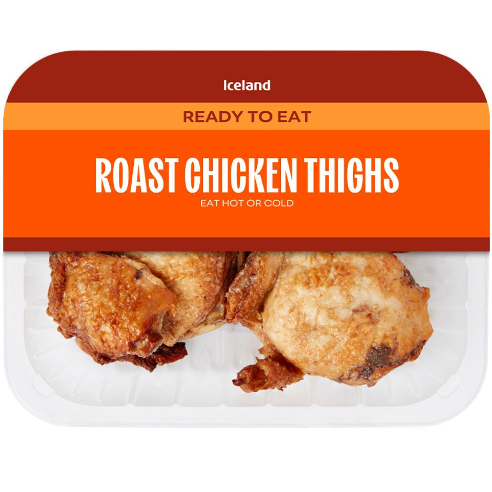 Iceland Roasted Chicken Thighs 400g