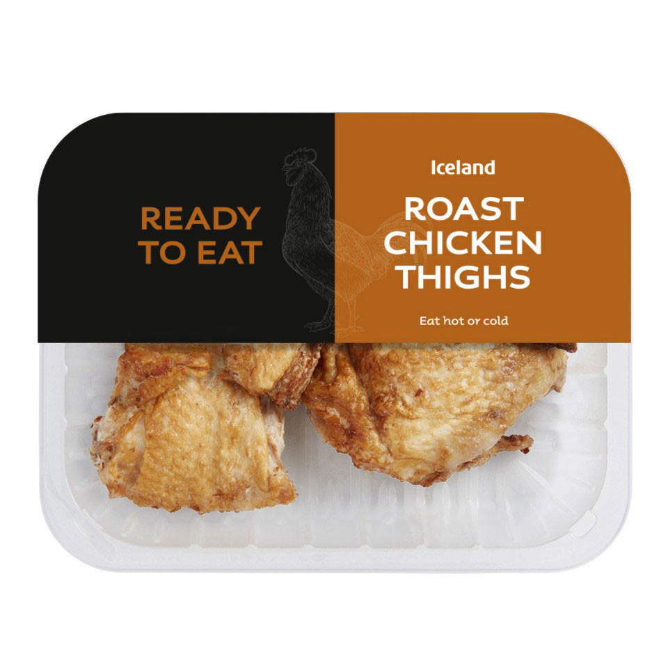 Iceland Roasted Chicken Thighs 400g
