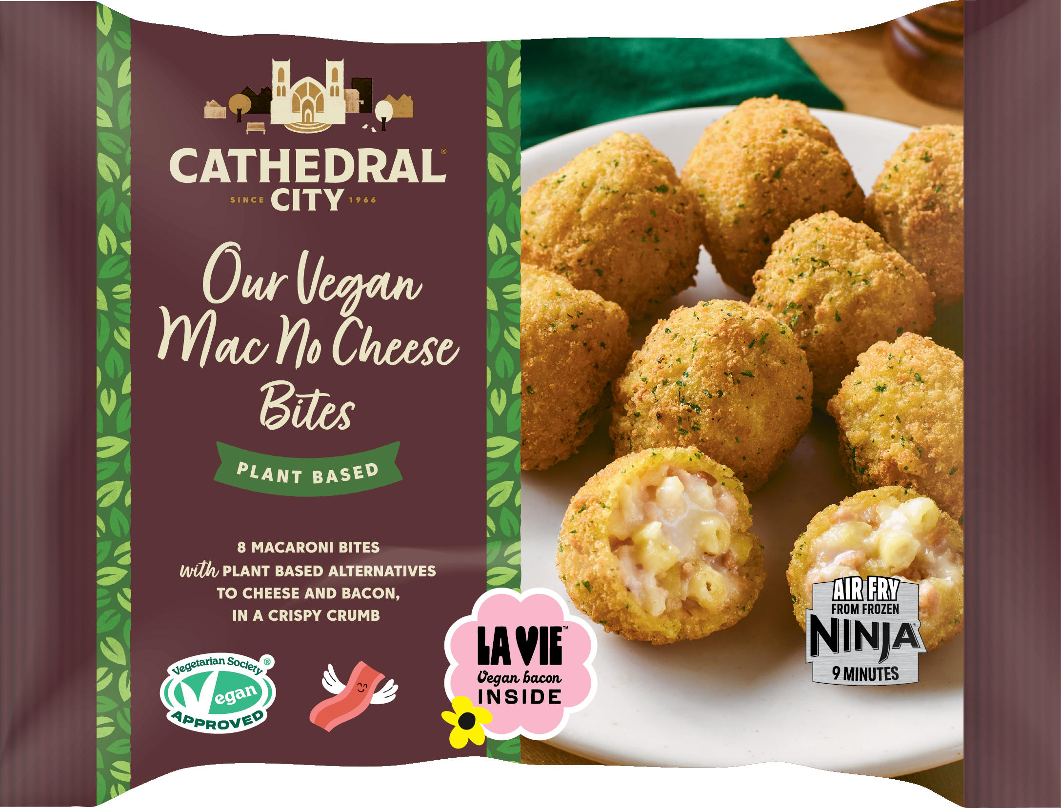 Cathedral City Our Vegan Mac No Cheese Bites 224g