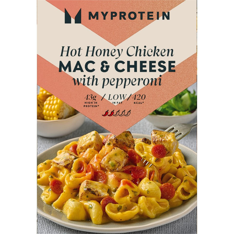 Myprotein Hot Honey Chicken Mac & Cheese with Pepperoni 350g