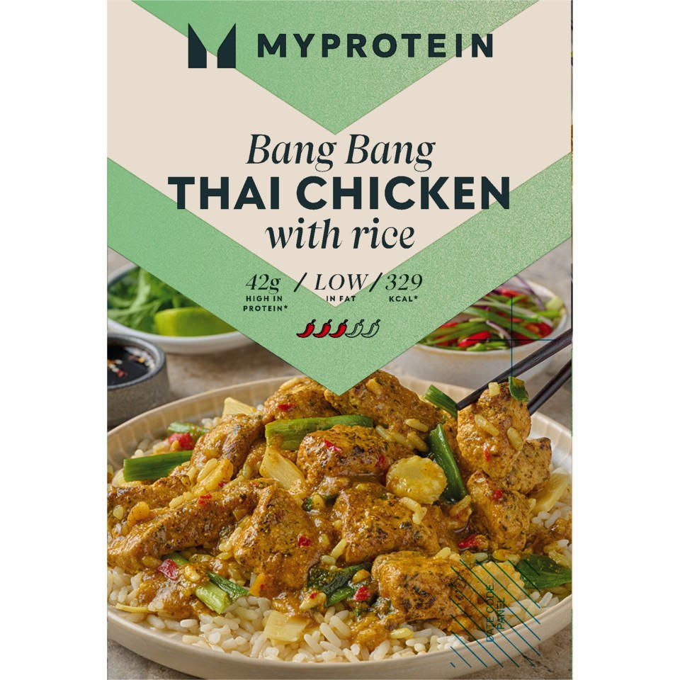 Myprotein Bang Bang Thai Chicken with Rice 350g