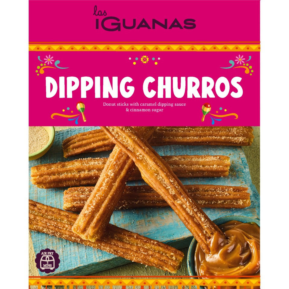Las Iguanas Dipping Churros 265g