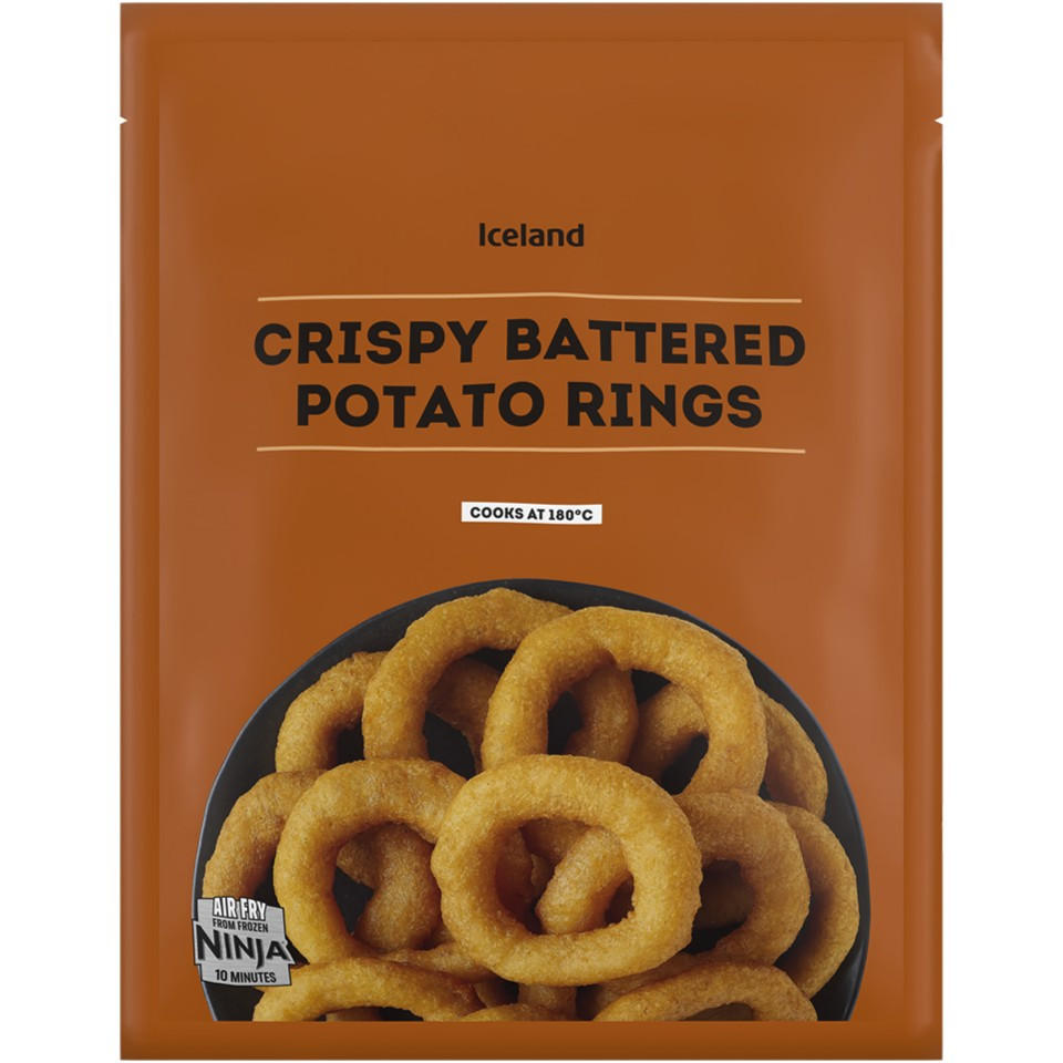 Iceland Crispy Battered Potato Rings 320g