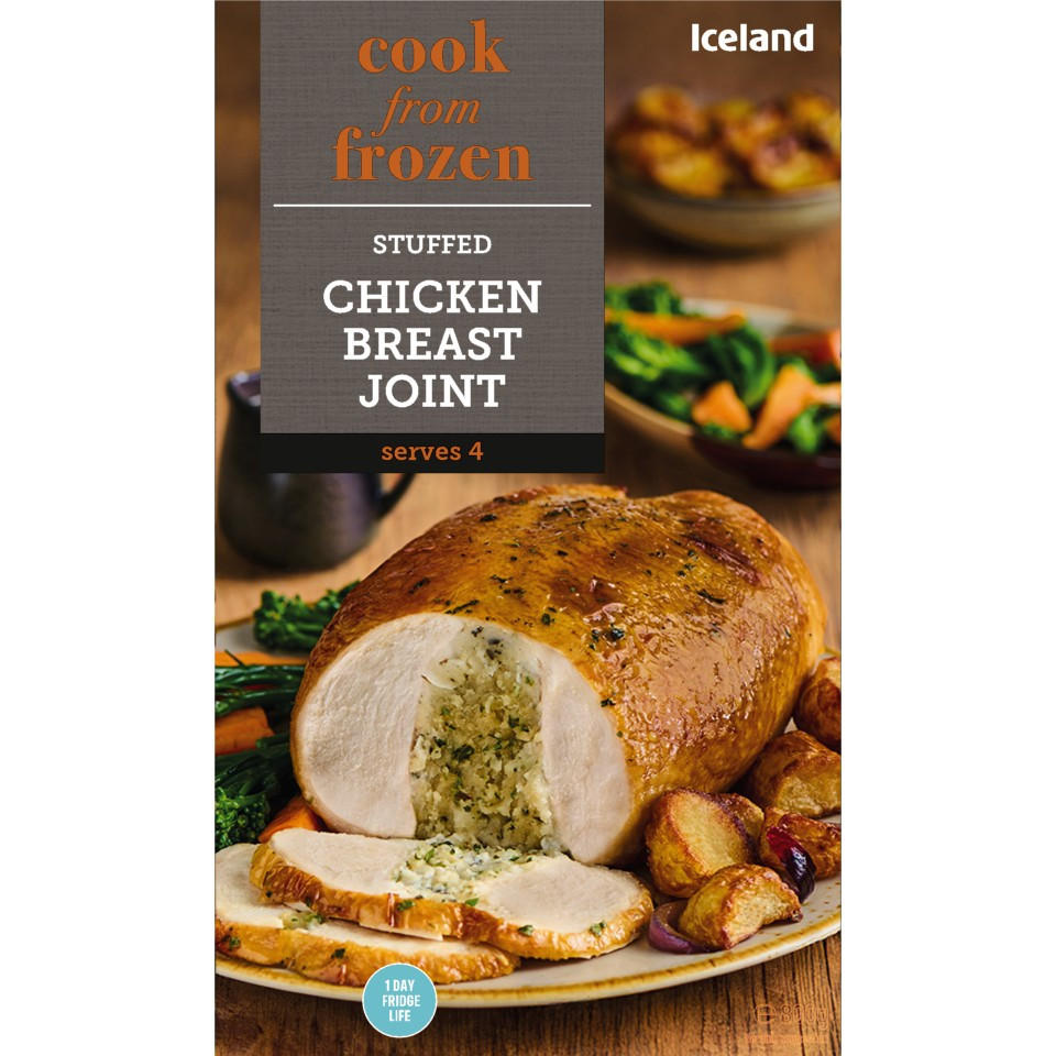 Iceland Stuffed Chicken Breast Joint 800g