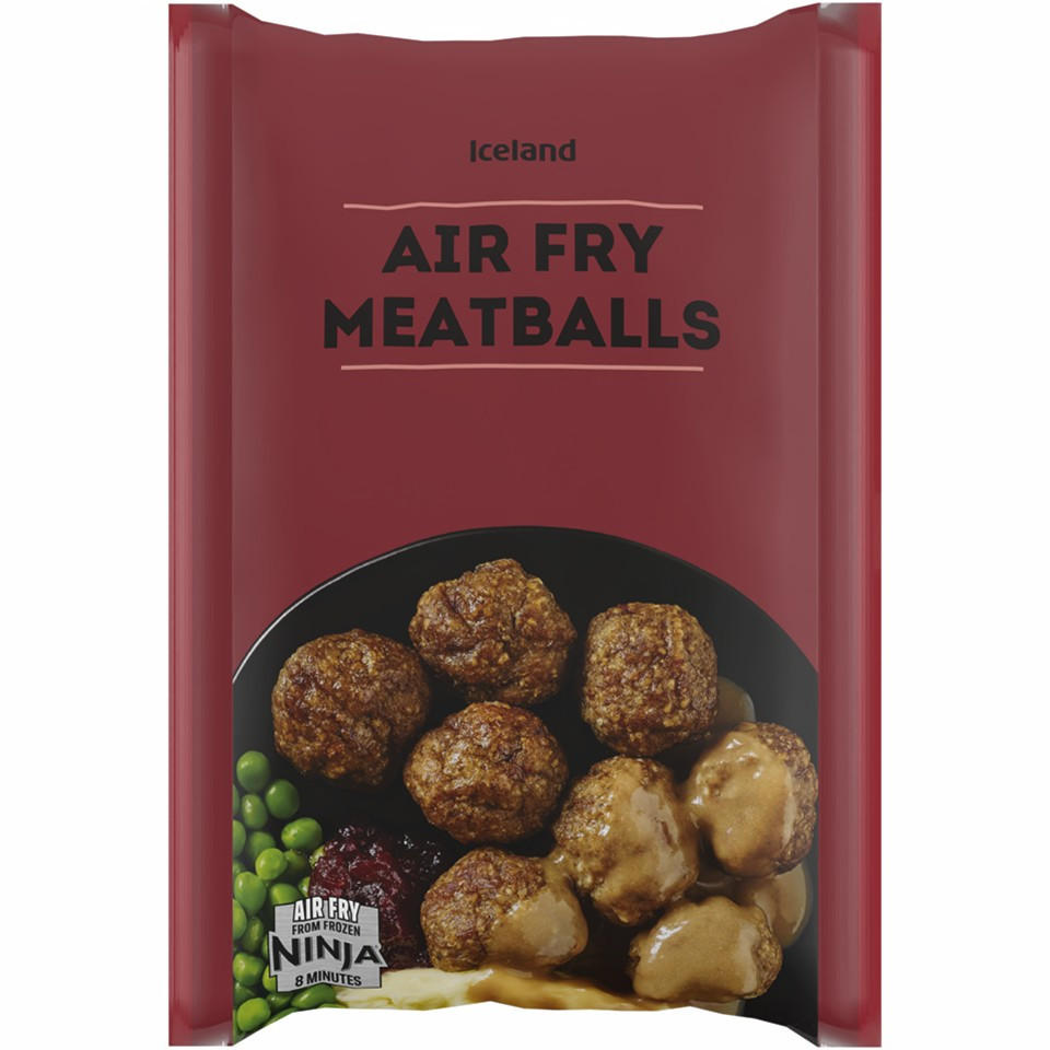 Iceland 12 Pork & Beef Meatballs 180g