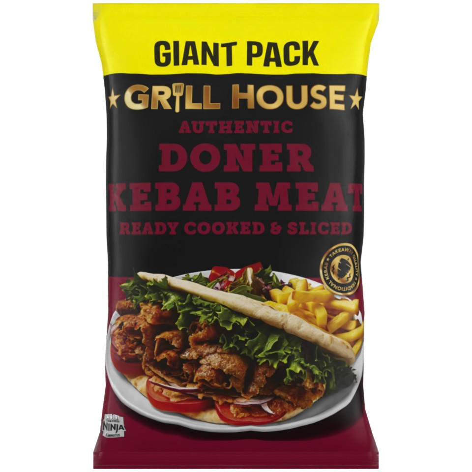 Grill House Authentic Doner Kebab Meat 1.2kg