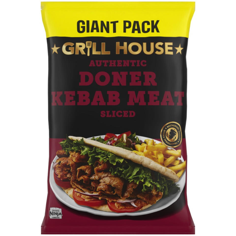 Grill House Authentic Doner Kebab Meat 1.2kg