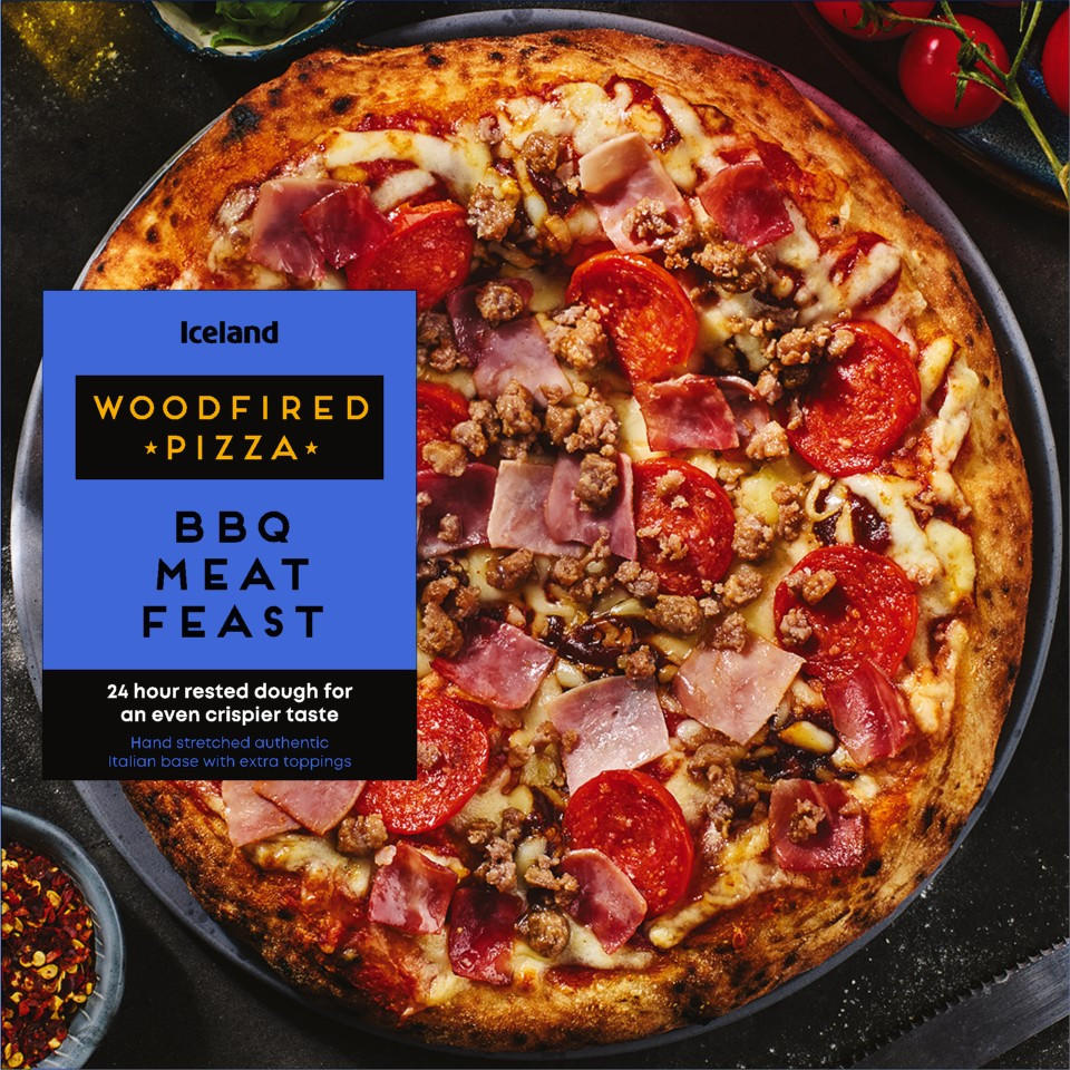 Iceland Woodfired BBQ Meat Feast 385g