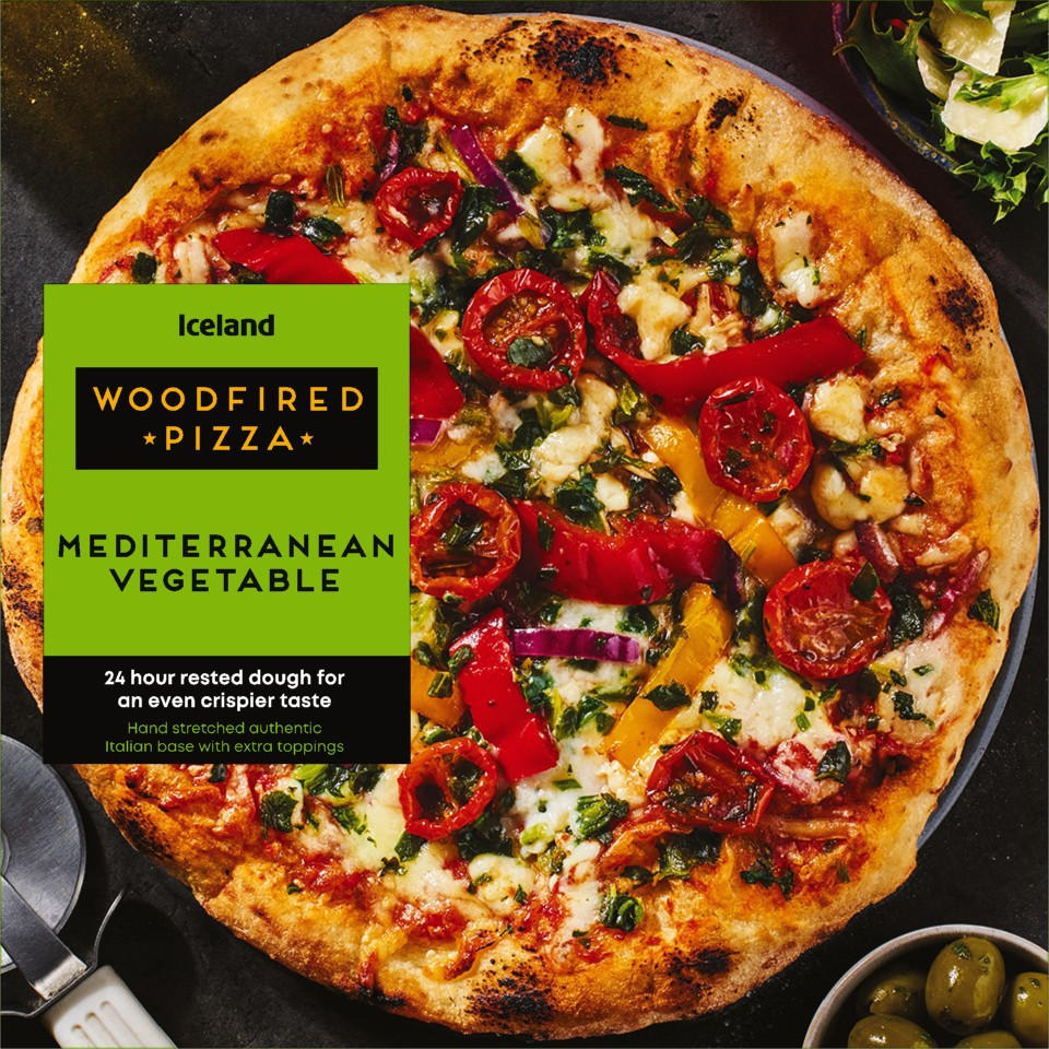 Iceland Woodfired Mediterranean Vegetable 450g