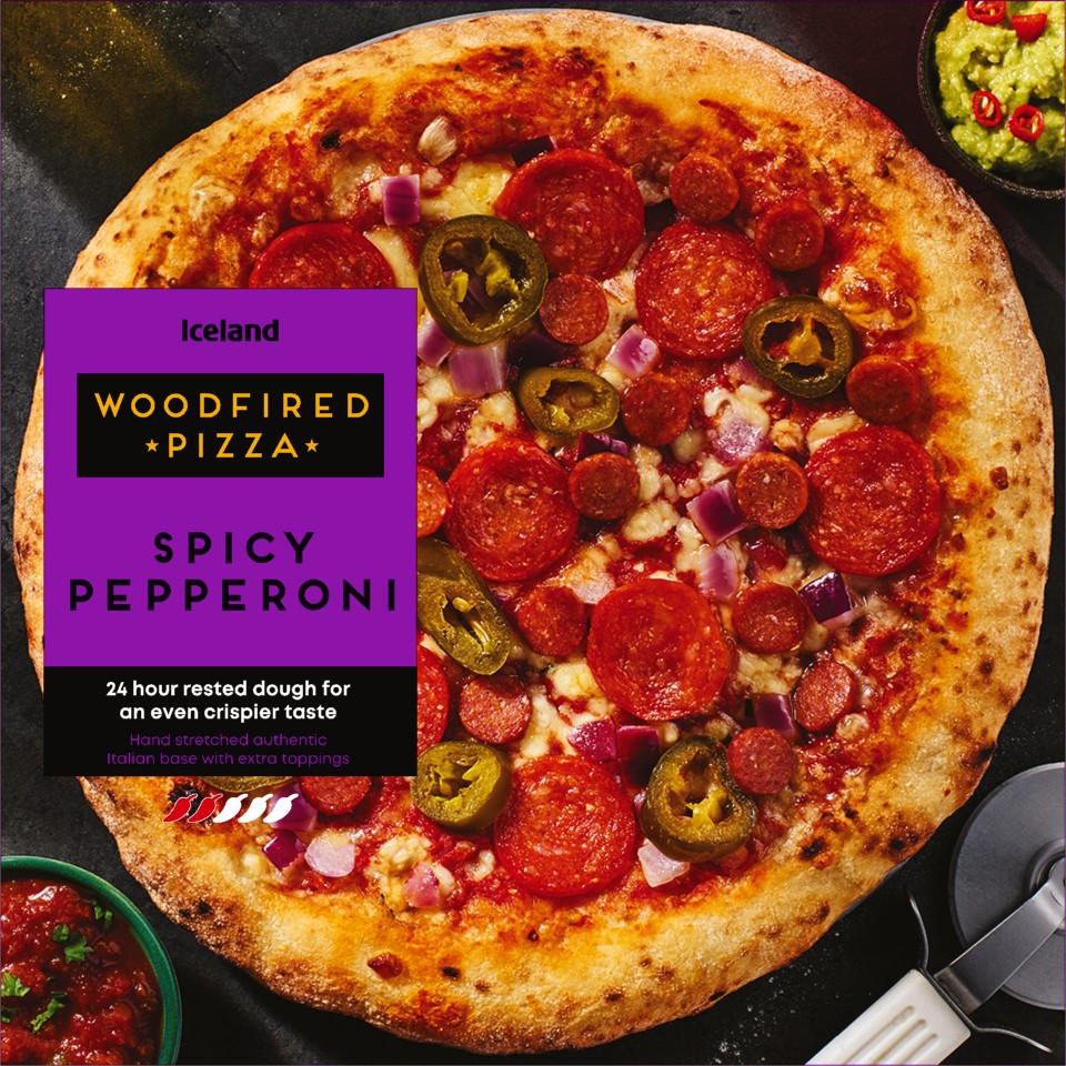 Iceland Woodfired Spicy Pepperoni 375g