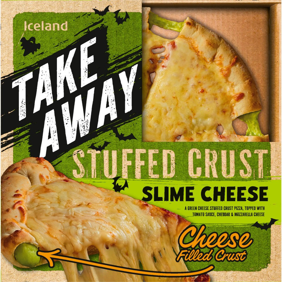 Iceland Stuffed Crust Slime Cheese 475g