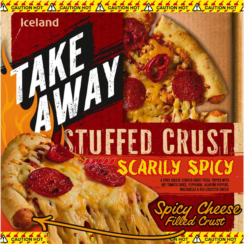 Iceland Stuffed Crust Scarily Spicy 488g