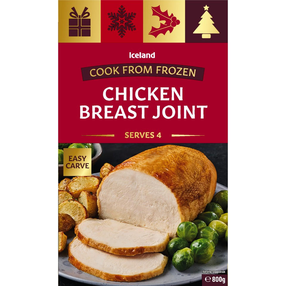 Iceland Chicken Breast Joint 800g