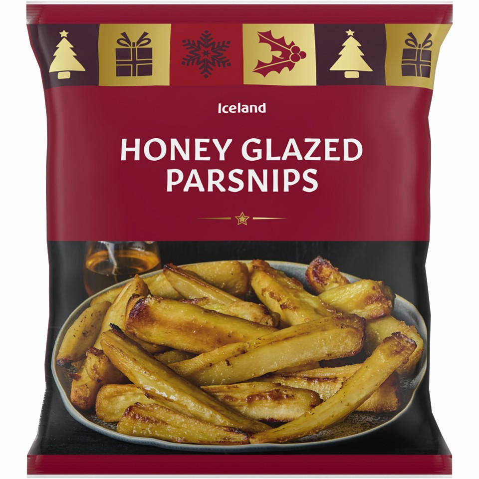 Iceland Honey Glazed Parsnips 750g