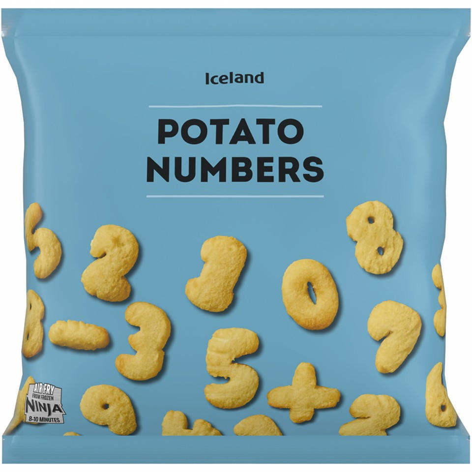 Iceland Potato Numbers 500g