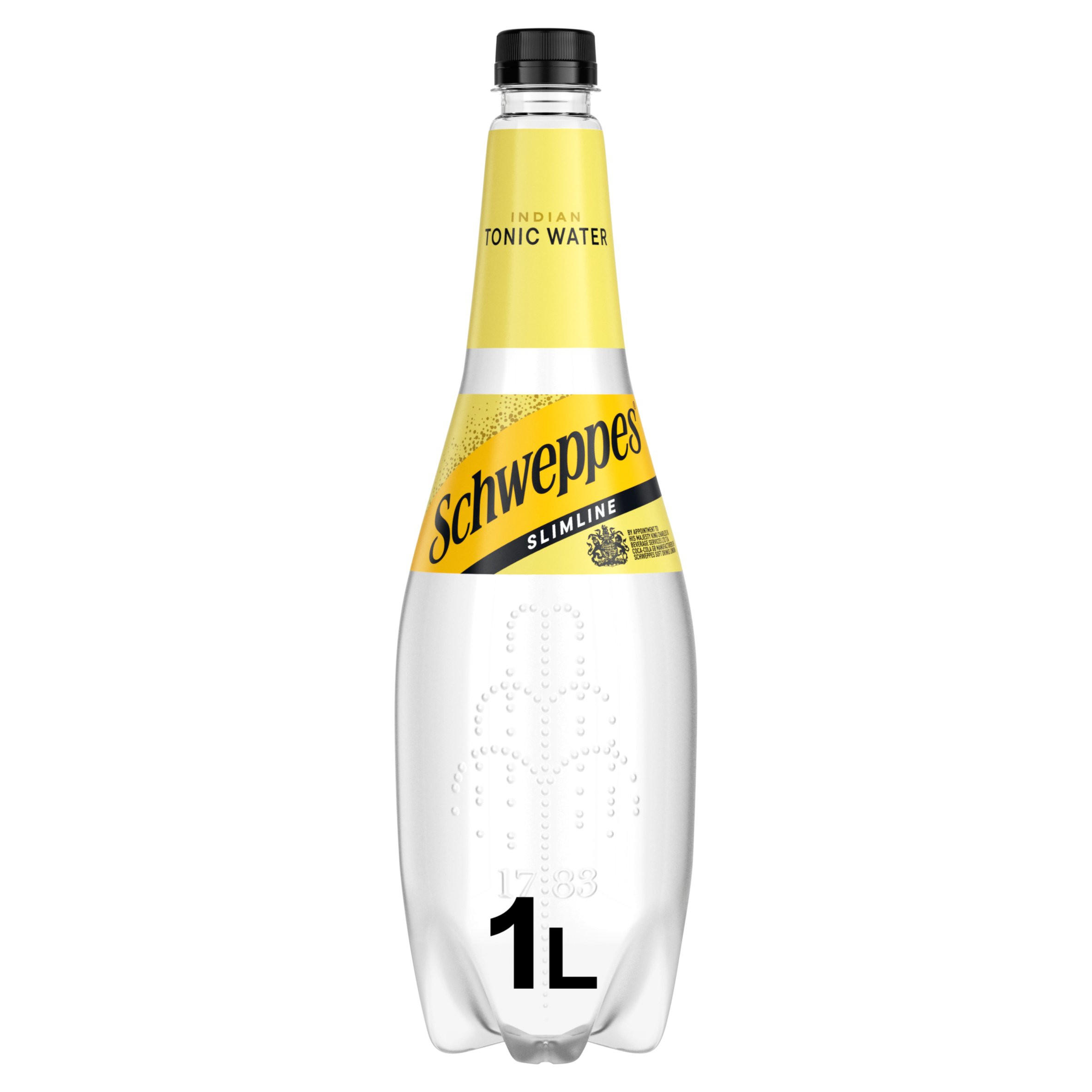Schweppes Slimline Tonic Water 1L Bottle