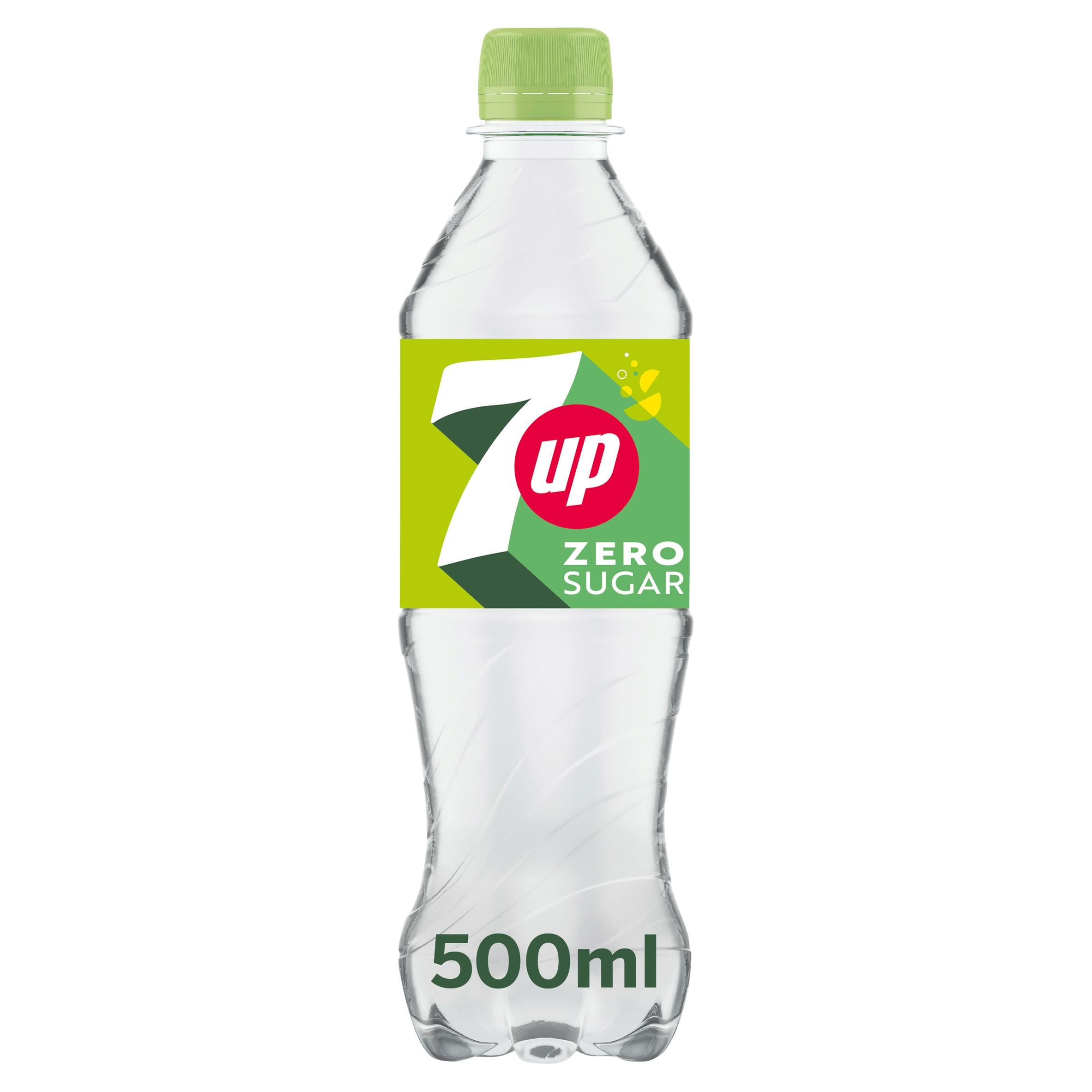 7UP Zero Sugar Free Lemon & Lime Bottle 500ml