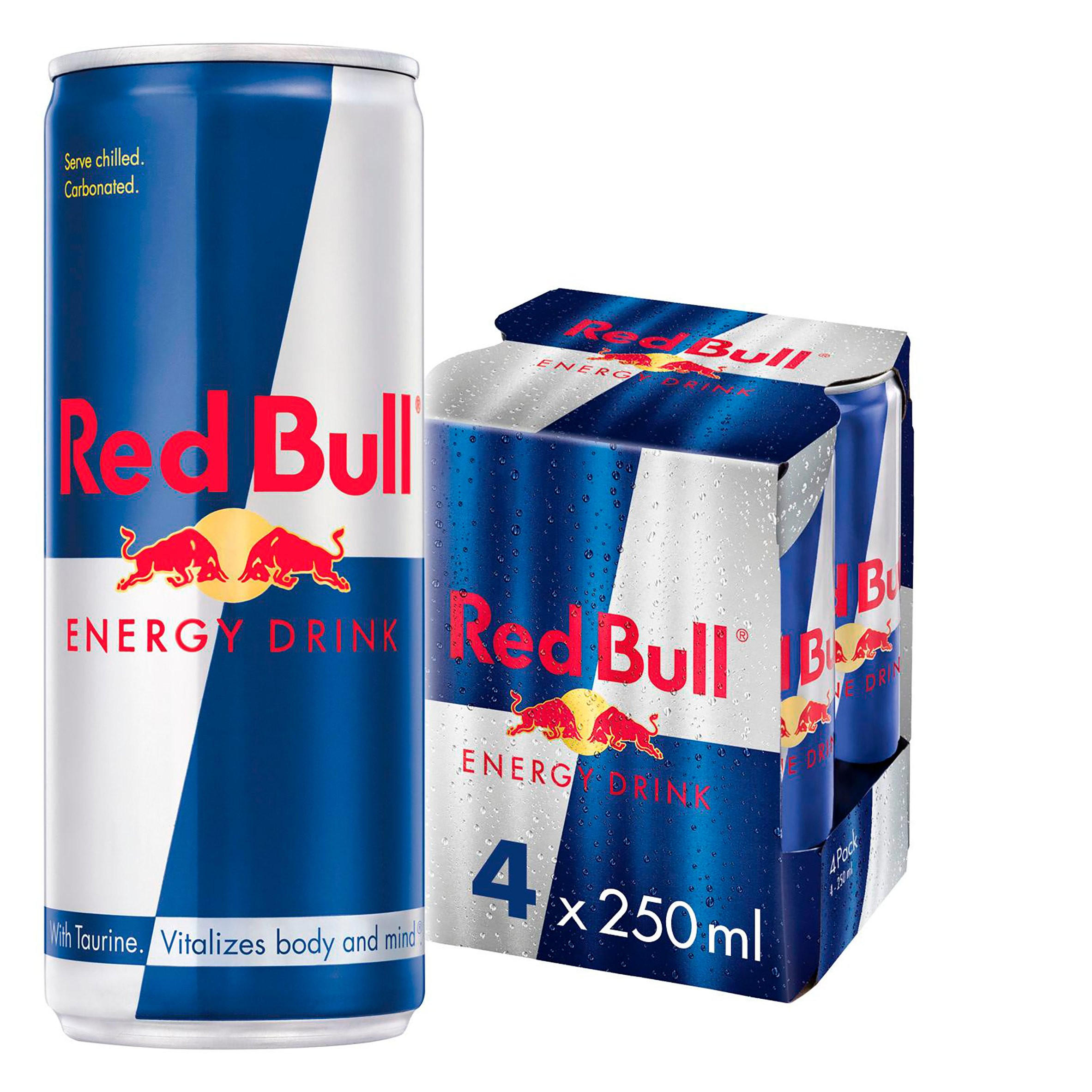 Red Bull Energy Drink 250ml x 4