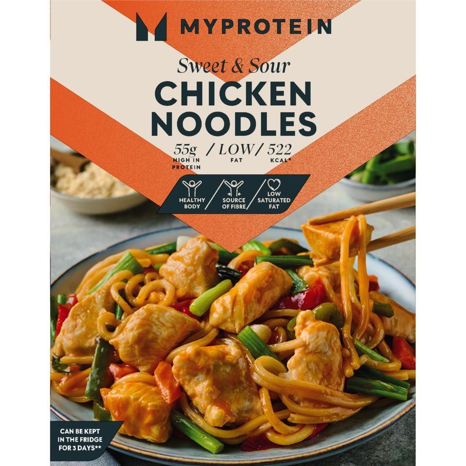Myprotein Sweet & Sour Chicken Noodles 500g