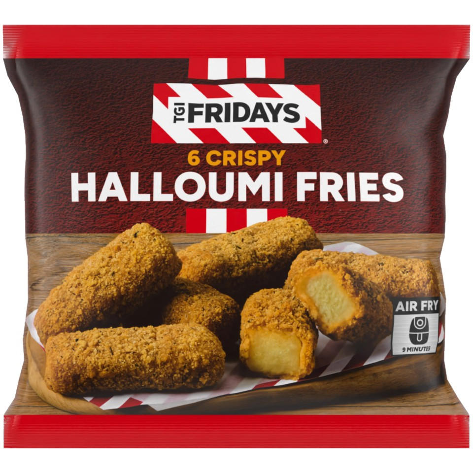 TGI Fridays 6 (Approx.) Crispy Halloumi Fries 210g