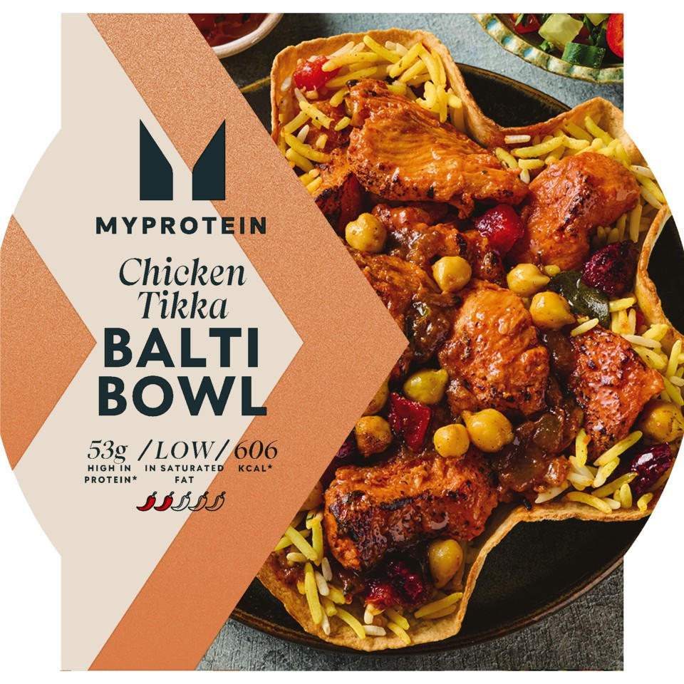 Myprotein Chicken Tikka Balti Bowl 450g