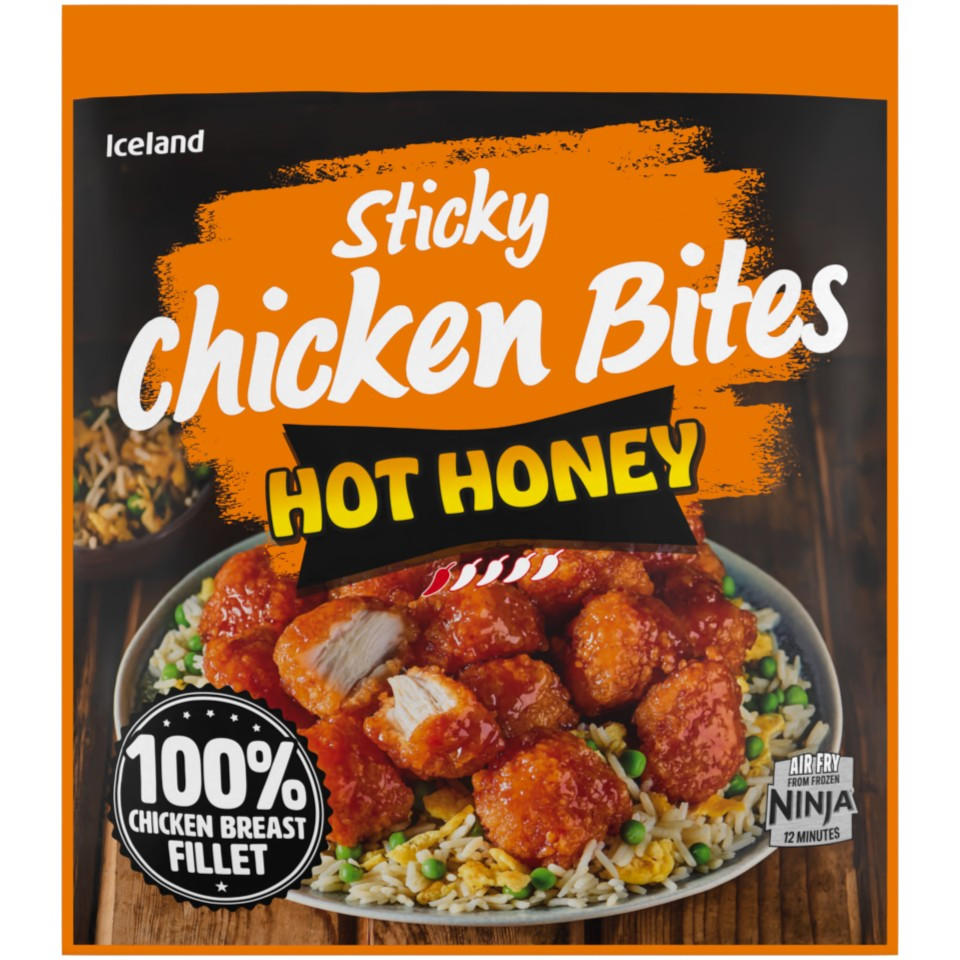 Iceland Hot Honey Sticky Chicken Bites 400g
