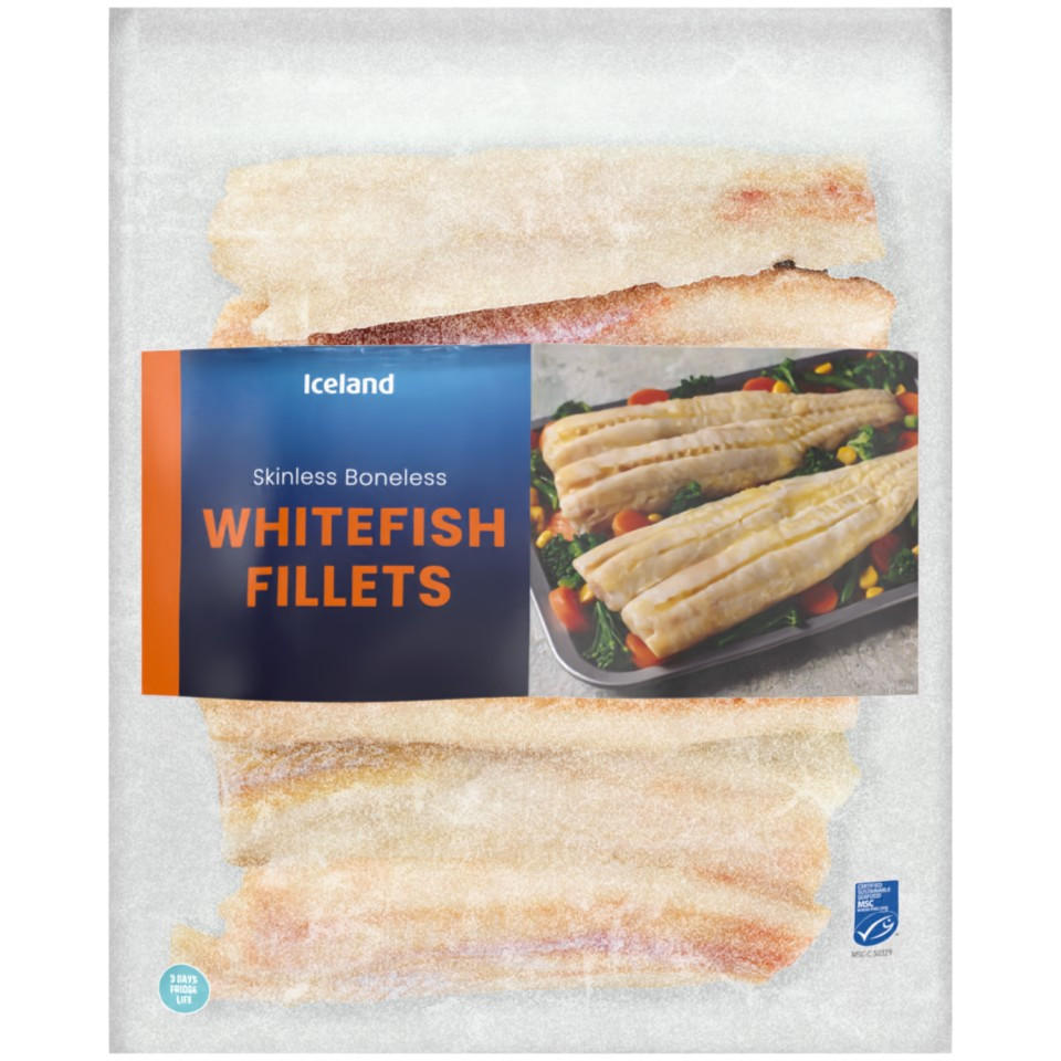 Iceland Whitefish Fillets 850g