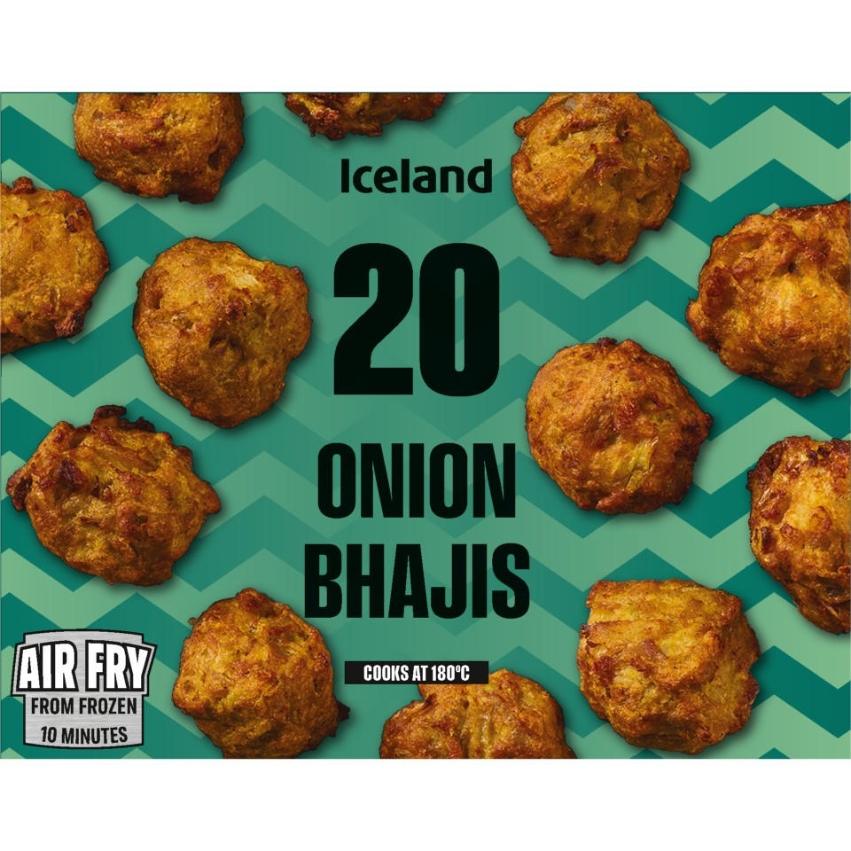 Iceland 20 (Approx.) Onion Bhajis 300g