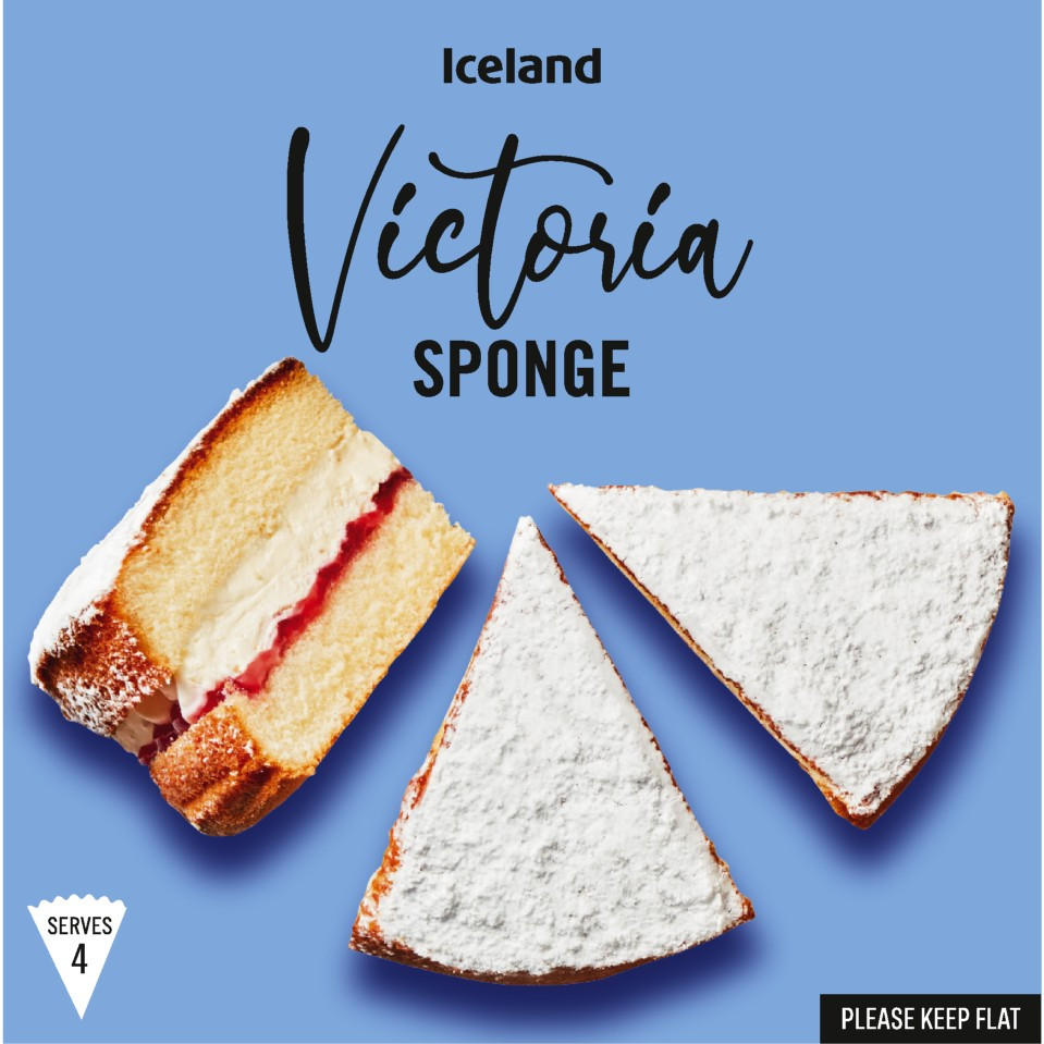 Iceland Victoria Sponge 345g
