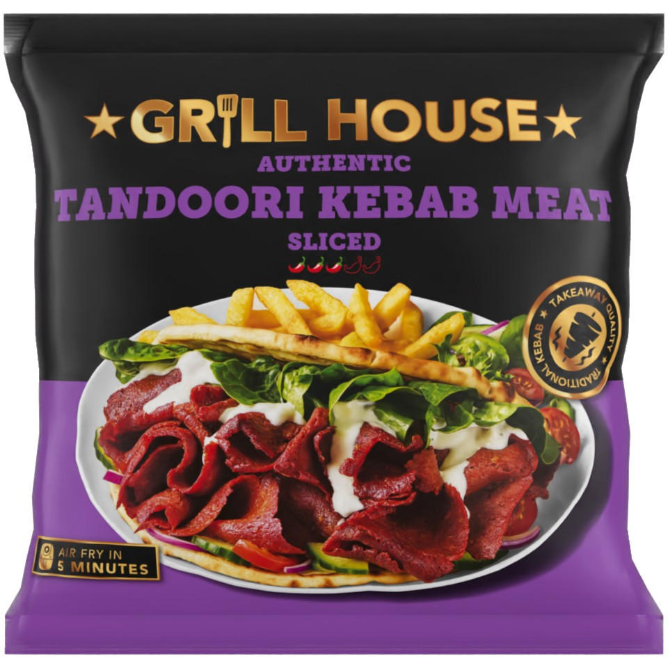 Grill House Authentic Tandoori Kebab Meat 350g