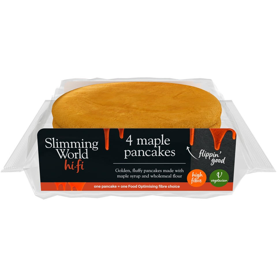 Slimming World 4 Maple Pancakes 260g