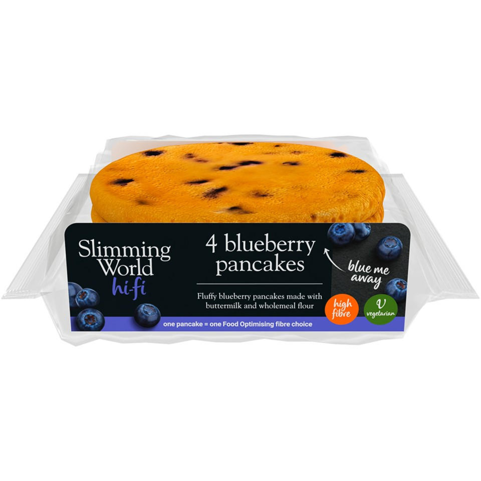 Slimming World 4 Blueberry Pancakes 260g