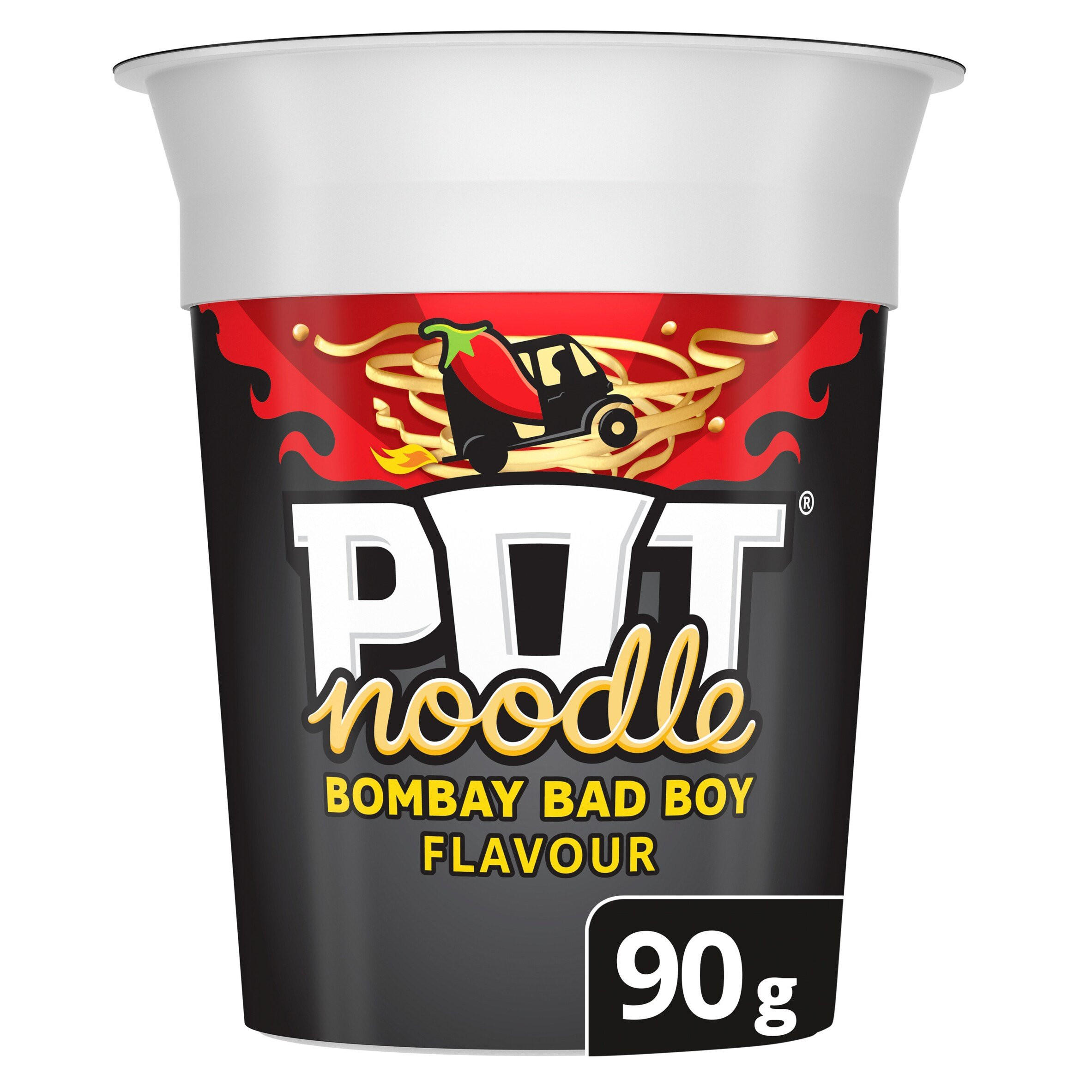 Pot Noodle Instant Snack Bombay Bad Boy 90g