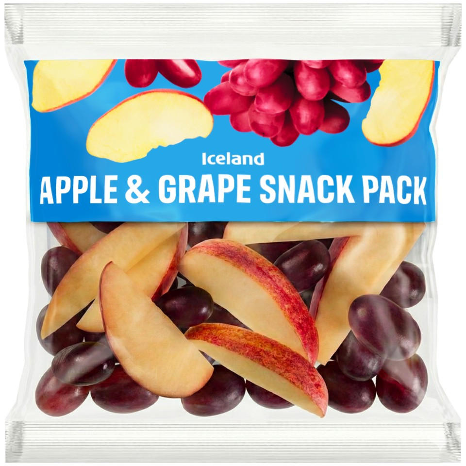 Iceland Apple & Grape Snack Pack 80g