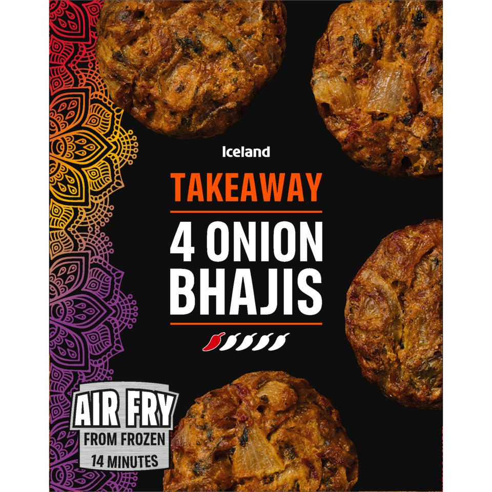 Iceland Takeaway Onion Bhajis 280g