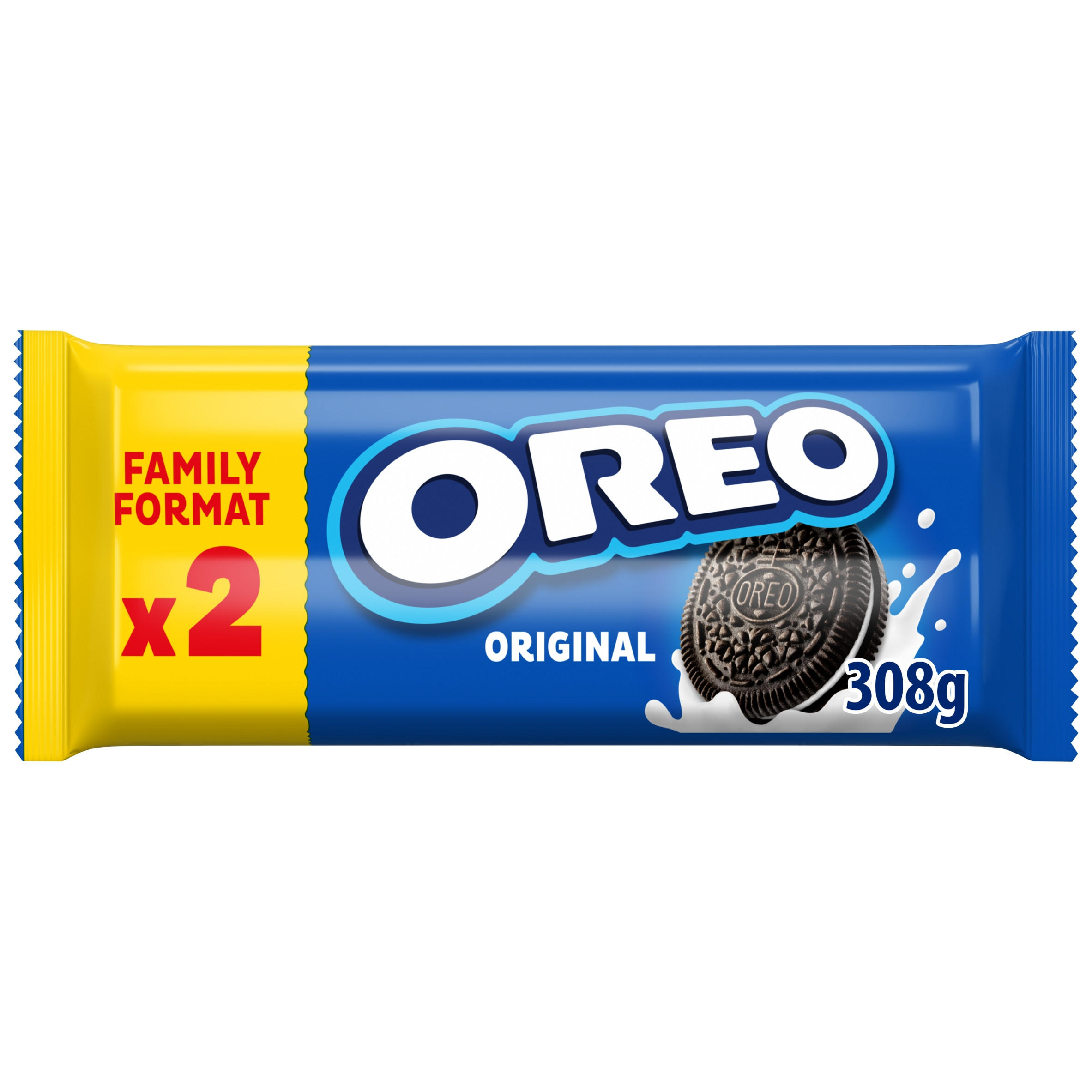OREO Original Vanilla Sandwich Cookies made with cocoa 2x 154 g