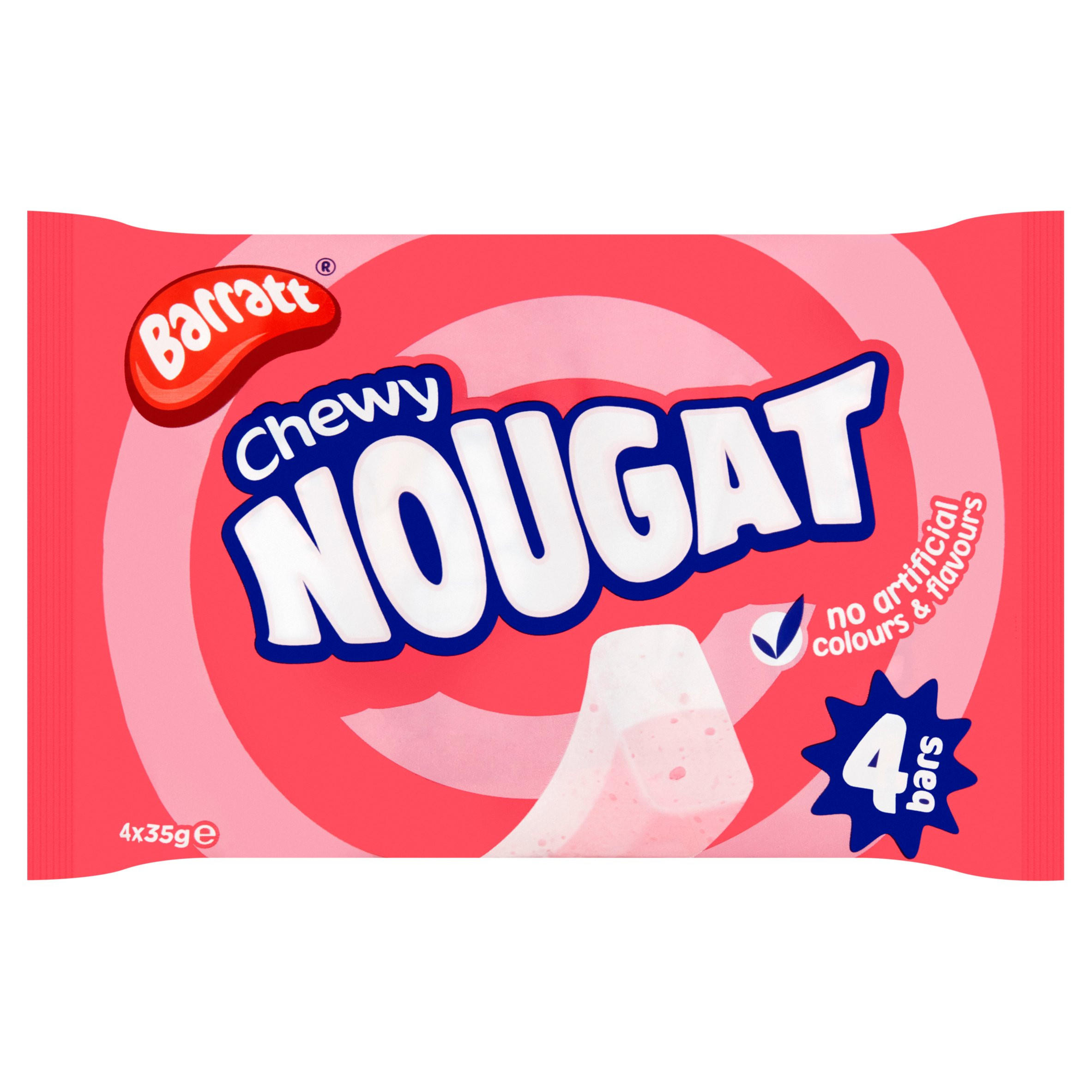 Barratt Chewy Nougat Multipack 4 x 35g