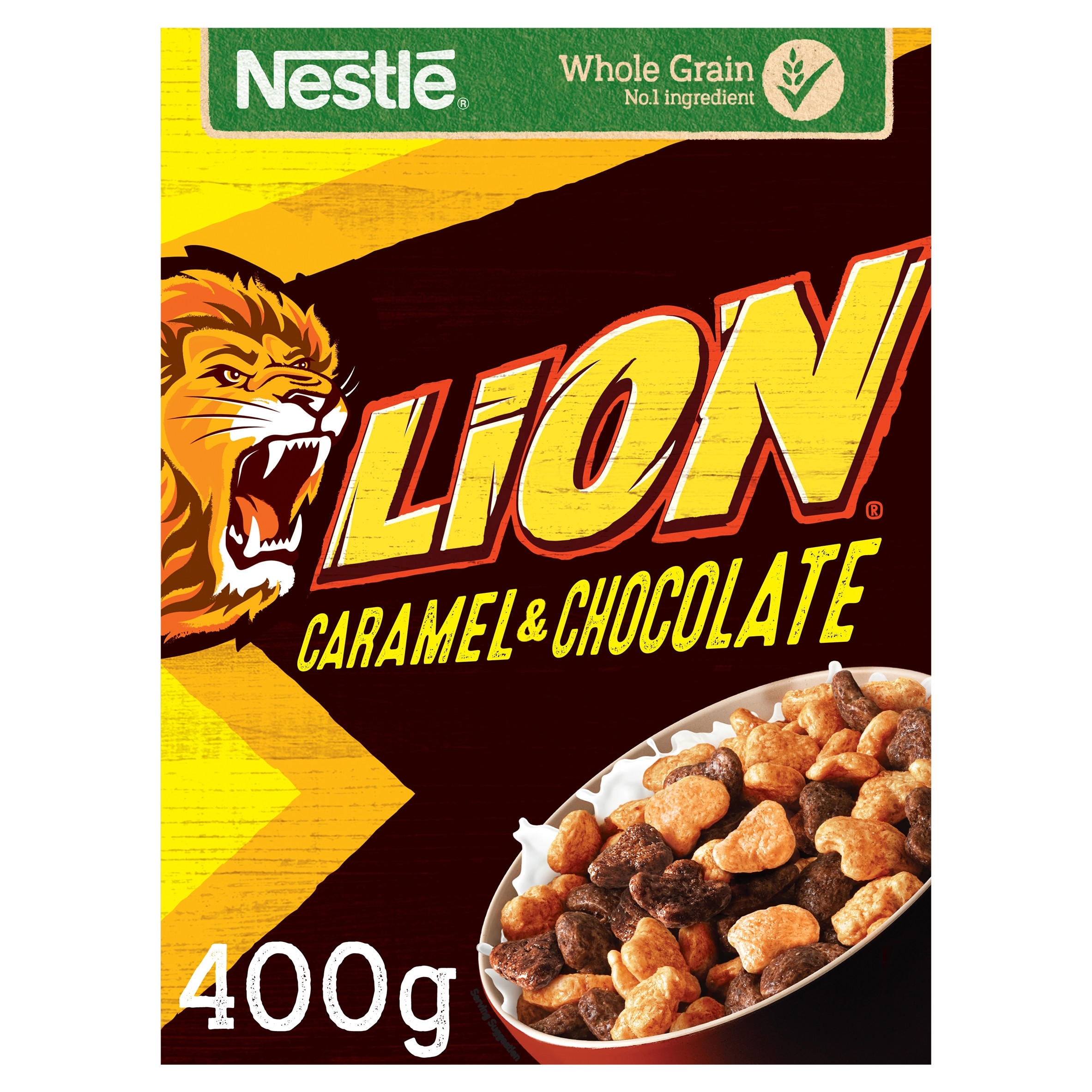Nestlé Lion Caramel and Chocolate Cereal 400g