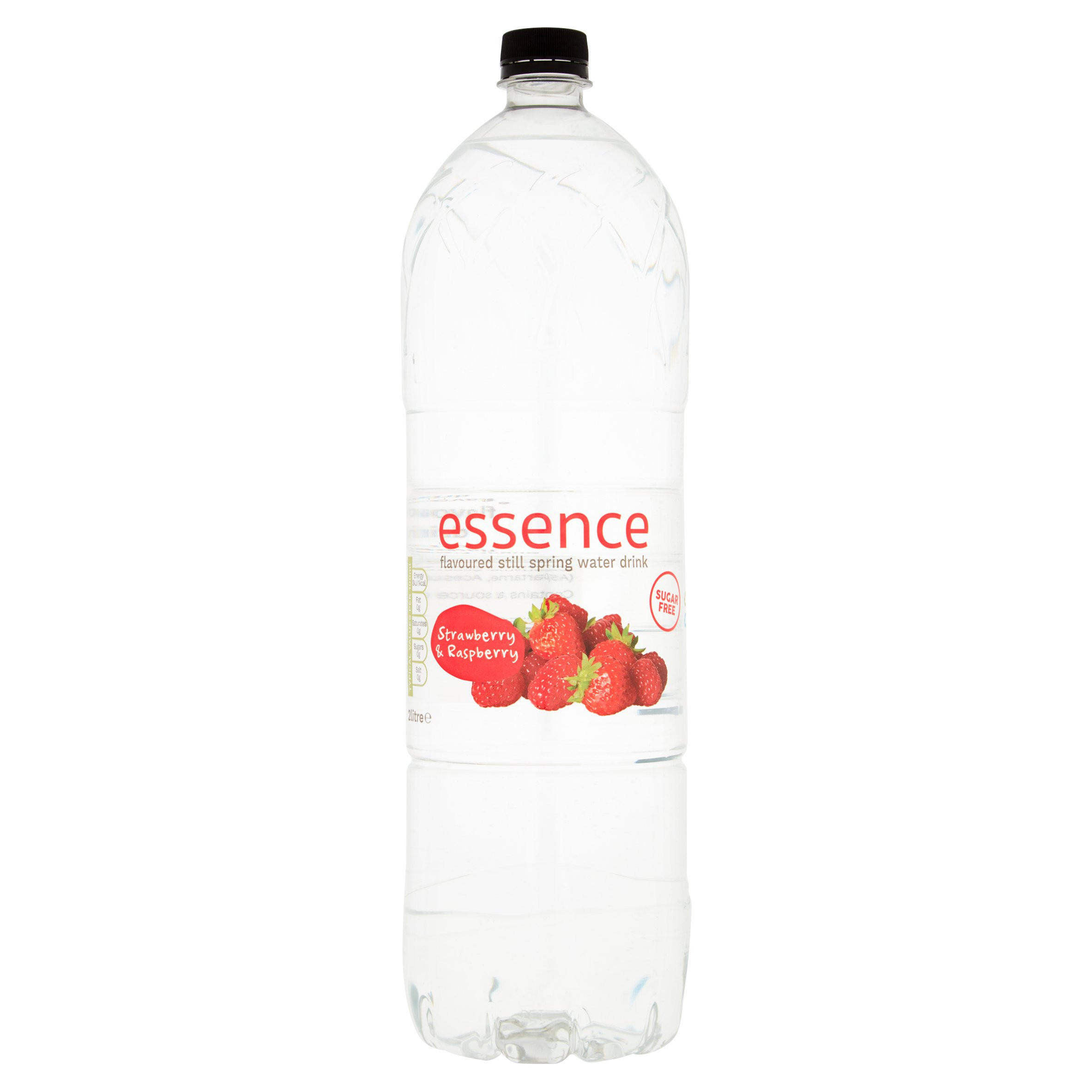 Essence Strawberry & Raspberry Flavoured Still Spring Water  2 Litre
