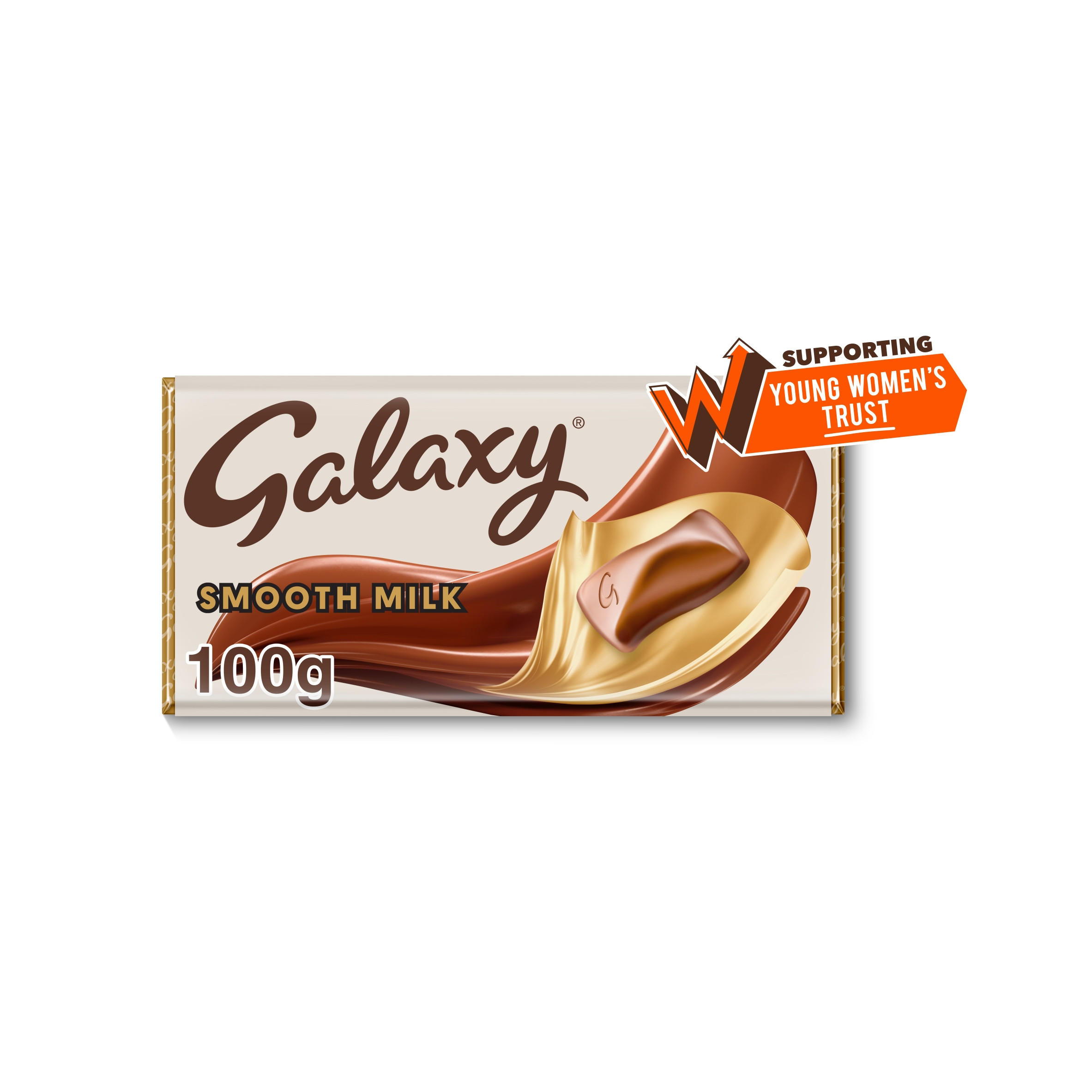 Galaxy Smooth Milk Chocolate Block Bar 100g