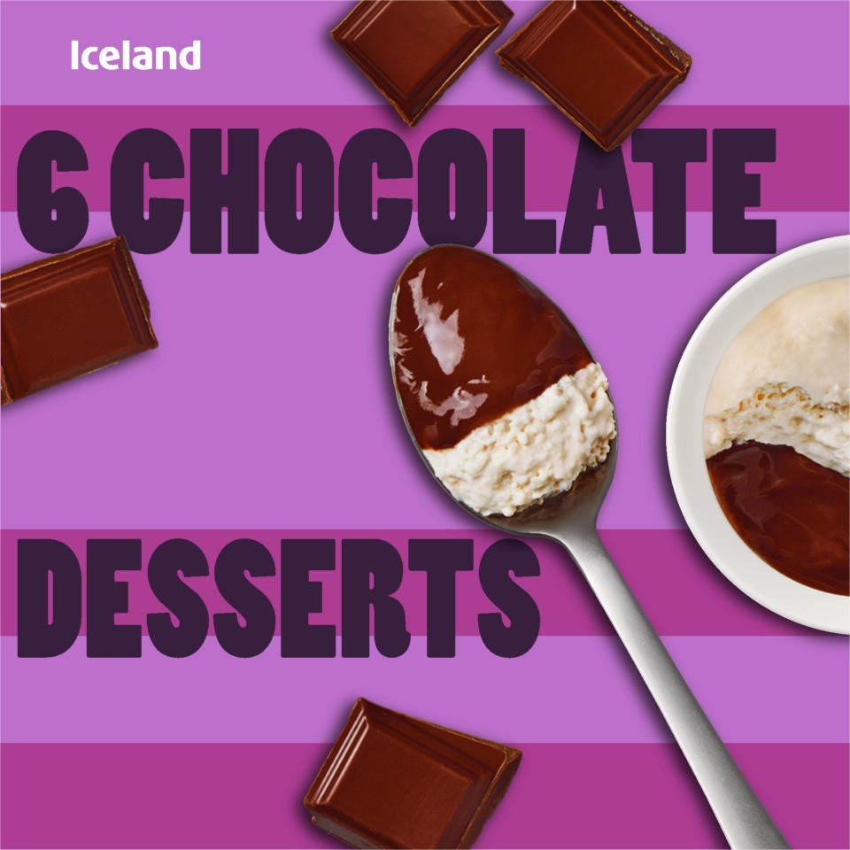 Iceland 6 Chocolate Desserts 510g
