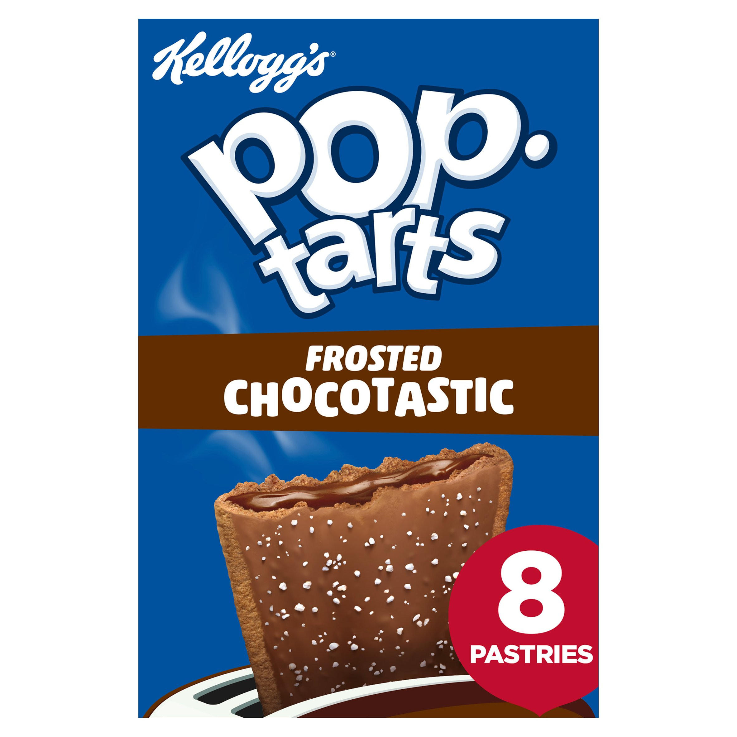 Kellogg's Pop-Tarts Frosted Chocotastic Pastry Snack Slices 8x48g