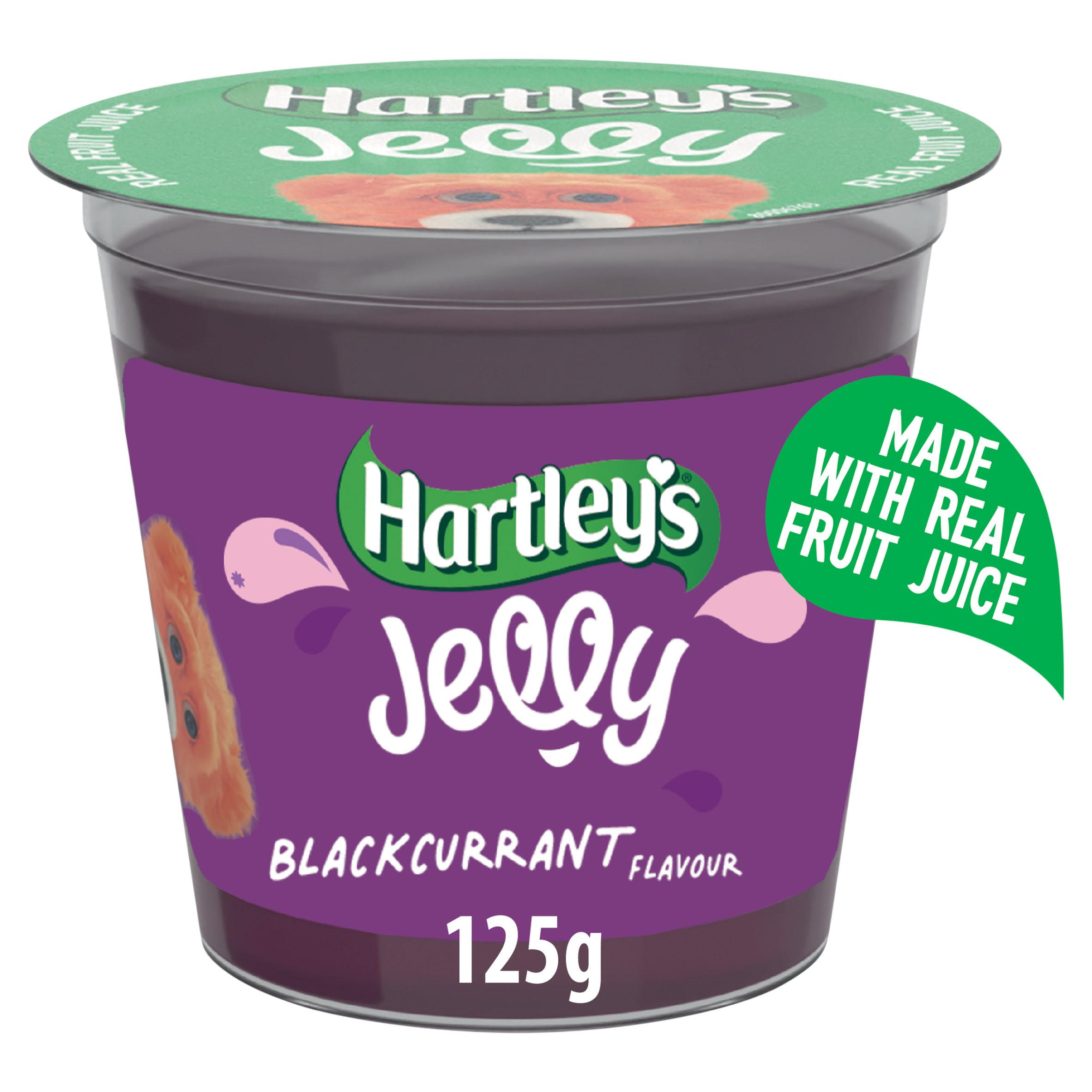 Hartley's Jelly Blackcurrant Flavour 125g